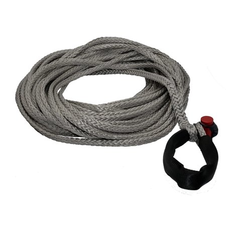 LOCKJAW 3/8 in. x 100 ft. 6,600 lbs. WLL. LockJaw Synthetic Winch Line Extension w/Integrated Shackle 21-0375100
